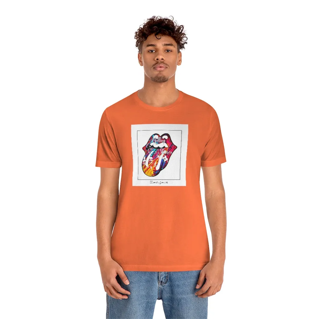 The Rolling Stones Unisex Jersey Short Sleeve Tee by Insignia