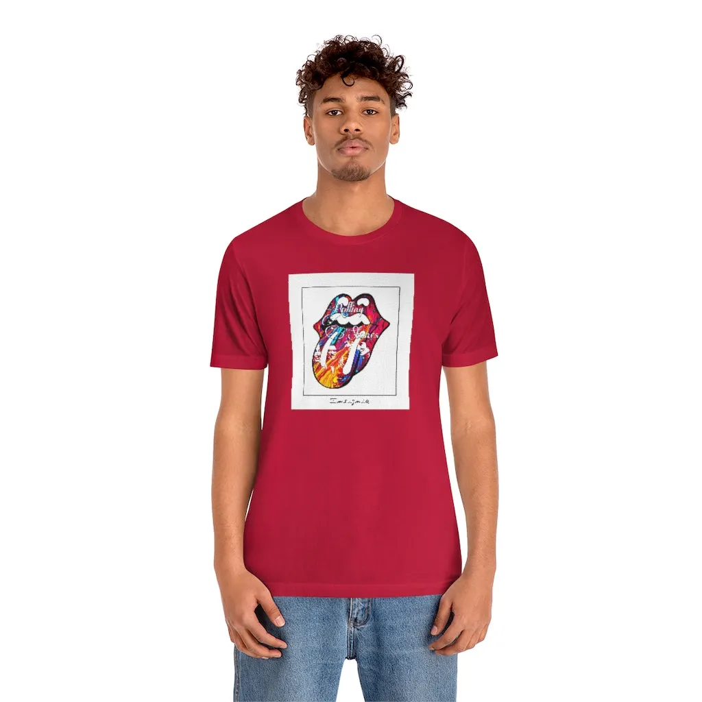 The Rolling Stones Unisex Jersey Short Sleeve Tee by Insignia