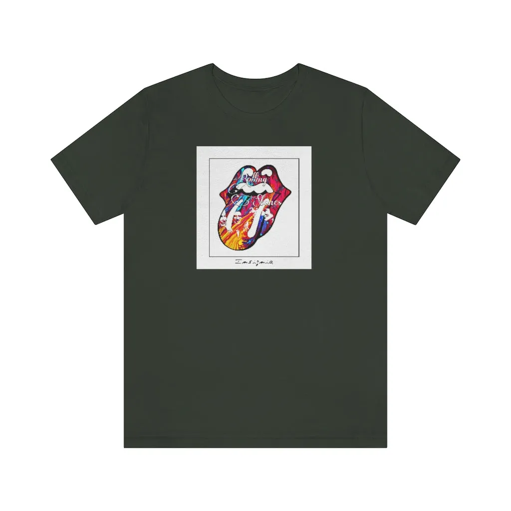 The Rolling Stones Unisex Jersey Short Sleeve Tee by Insignia