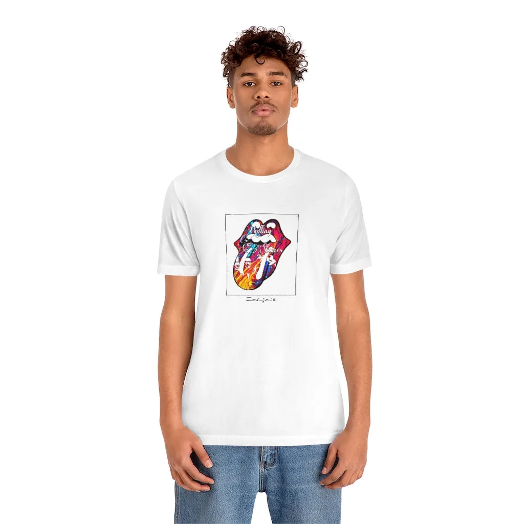 The Rolling Stones Unisex Jersey Short Sleeve Tee by Insignia