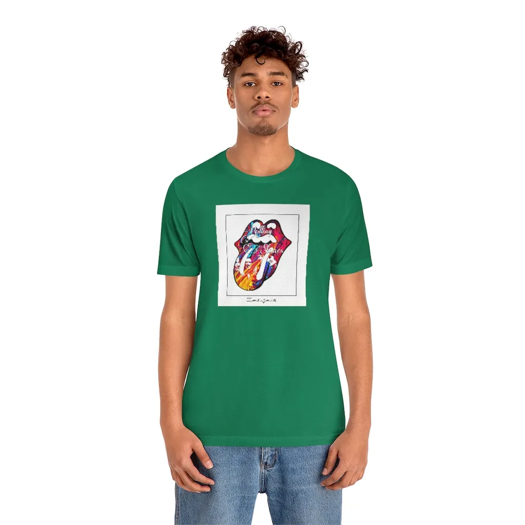 The Rolling Stones Unisex Jersey Short Sleeve Tee by Insignia