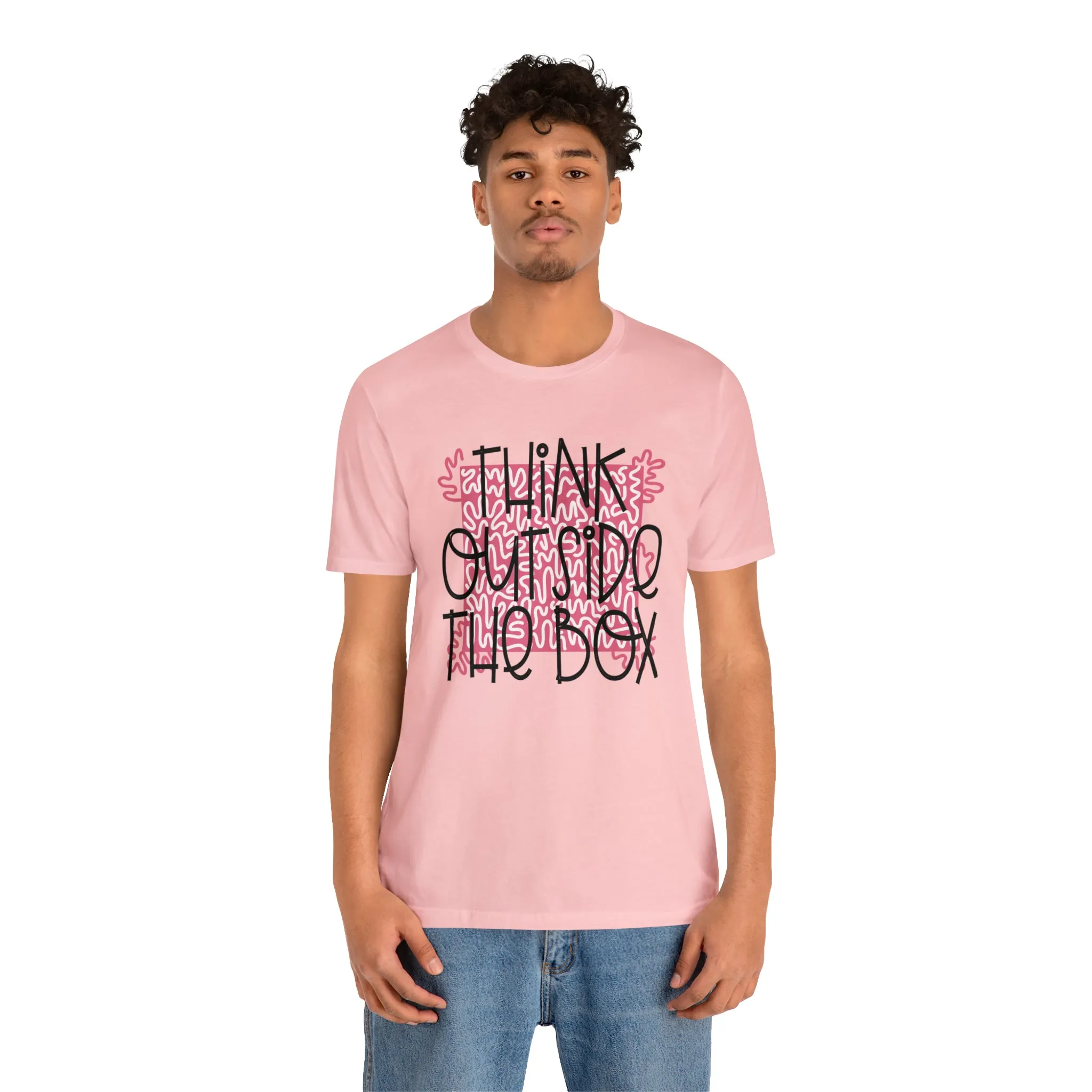 Think outside the box Unisex Jersey Short Sleeve Tee