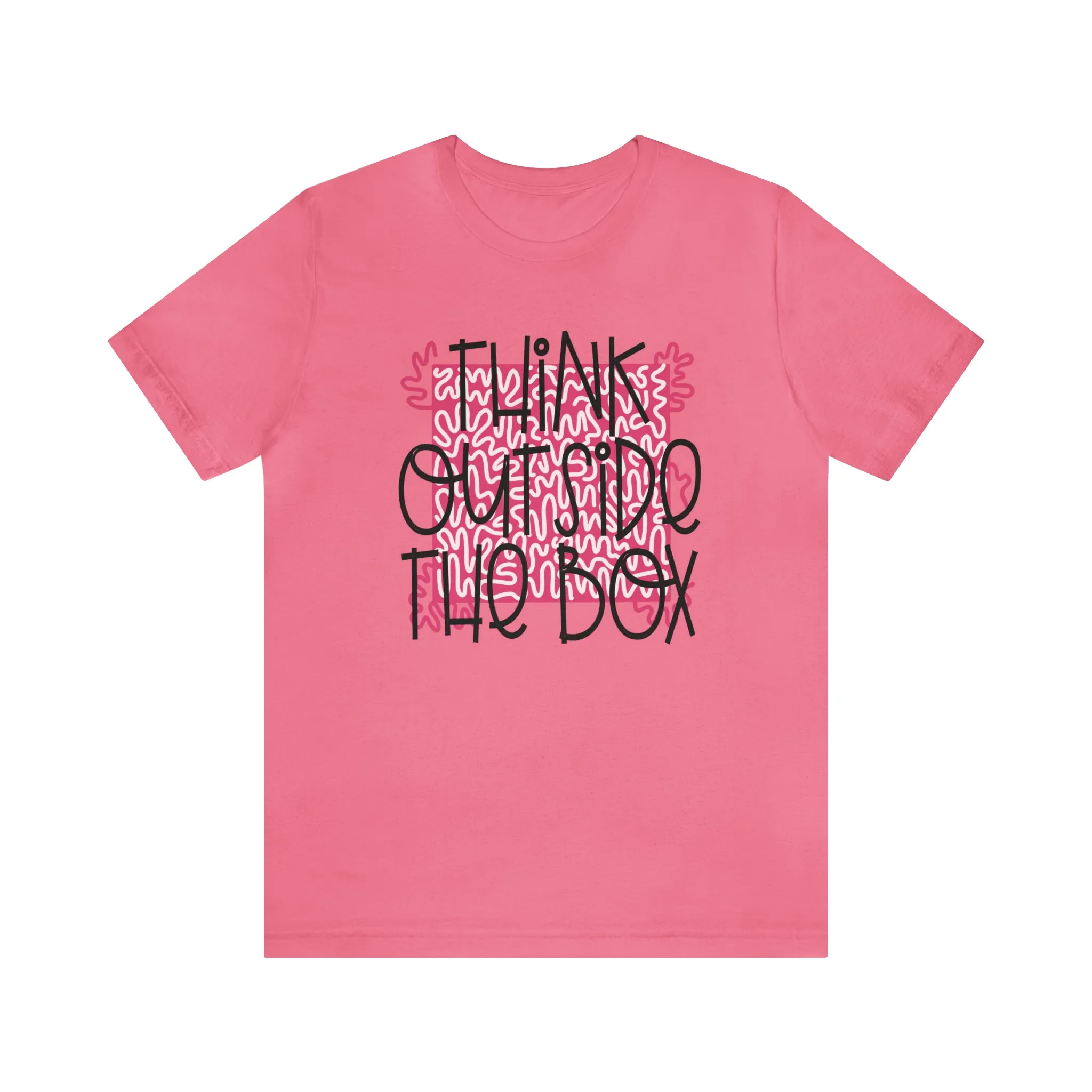 Think outside the box Unisex Jersey Short Sleeve Tee