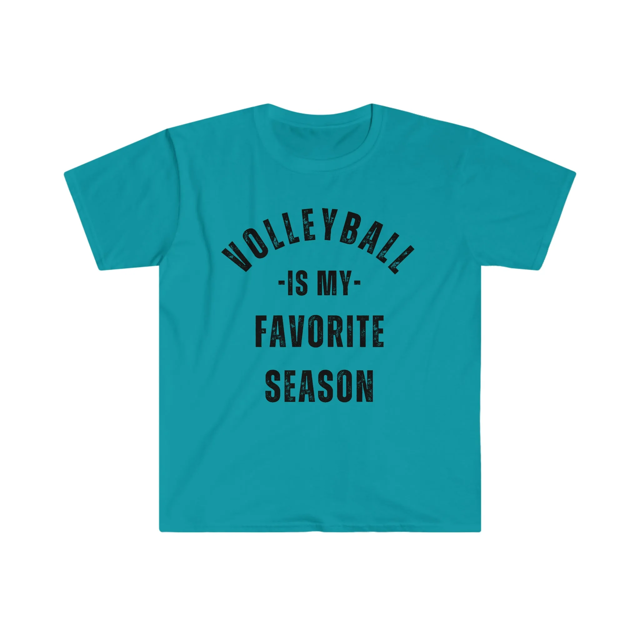 Volleyball is my favorite season Gildan Unisex Softstyle T-Shirt