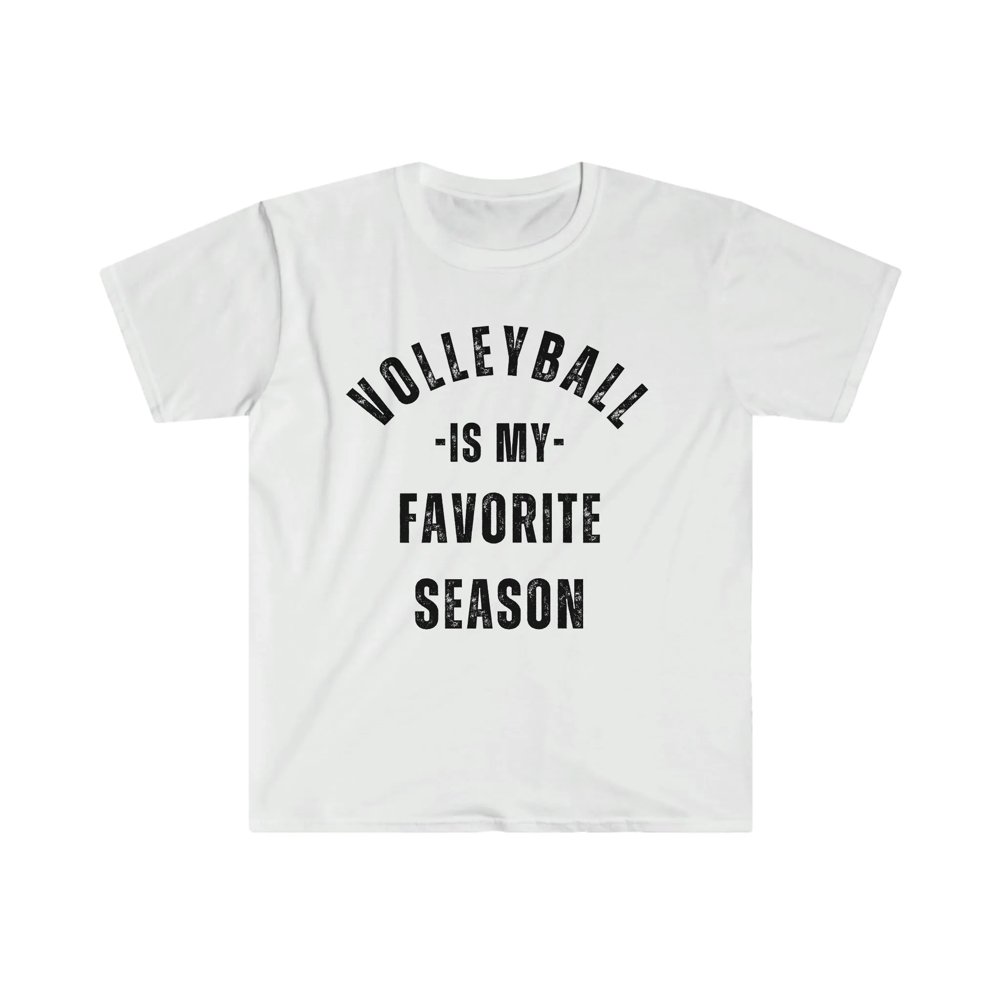 Volleyball is my favorite season Gildan Unisex Softstyle T-Shirt