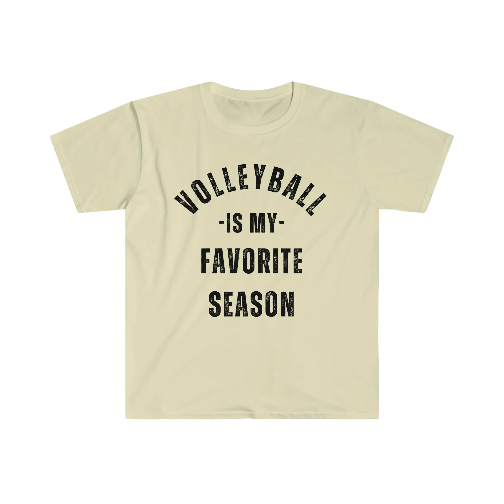 Volleyball is my favorite season Gildan Unisex Softstyle T-Shirt