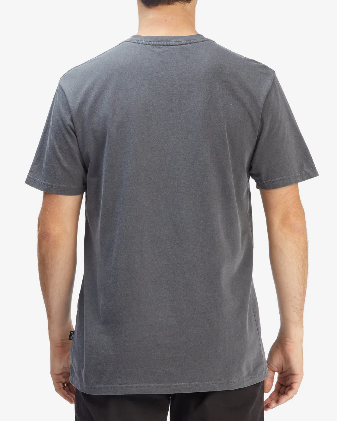 Wave Washed Short Sleeve T-Shirt - Charcoal